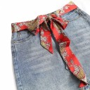 Cinturón de tela para mujer L100 7