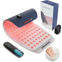 Cinturón de terapia de luz roja infrarroja 43x20,5 cm Terapia LED recargable para regeneración muscular Alivio del dolor Penetración 1