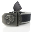 Cinturón de tigres para hombre en varios colores y largos. 3