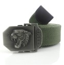 Cinturón de tigres para hombre en varios colores y largos. 10
