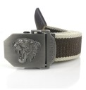 Cinturón de tigres para hombre en varios colores y largos. 11