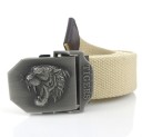 Cinturón de tigres para hombre en varios colores y largos. 13