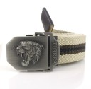 Cinturón de tigres para hombre en varios colores y largos. 14