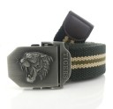 Cinturón de tigres para hombre en varios colores y largos. 17