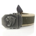 Cinturón de tigres para hombre en varios colores y largos. 8