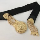 Cinturón dorado de mujer L206 5