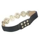 Cinturón dorado para mujer L244 3
