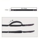 Cinturón elástico de mujer sin hebilla 55–110 x 3,5 cm Cinturón elástico ajustable para vaqueros Pantalones Faldas Cinturón cómodo debajo de chaquetas y abrigos 3