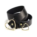 Cinturón elegante con colgante en forma de corazón J1624 6