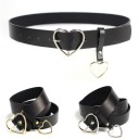 Cinturón elegante con colgante en forma de corazón J1624 1