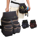 Cinturón multifuncional y bolsa de herramientas para jardineros y electricistas Bolsa combinada con bolsillos Tamaño universal Cinturón 10