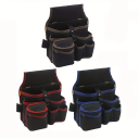 Cinturón multifuncional y bolsa de herramientas para jardineros y electricistas Bolsa combinada con bolsillos Tamaño universal Cinturón 5