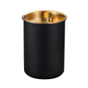 Cinzeiro de aço inoxidável 10×7,5 cm Cinzeiro portátil sem fumo com tampa para cigarros e charutos Cinzeiro de mesa interior e exterior 1