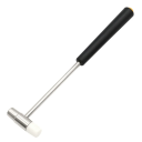 Ciocan cu două lame 18,5 cm Ciocan mic cu cap din cauciuc și metal Instrument de precizie pentru reparații mici Lucrări de hobby 1