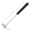 Ciocan cu două lame 18,5 cm Ciocan mic cu cap din cauciuc și metal Instrument de precizie pentru reparații mici Lucrări de hobby 2