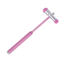Ciocan neurologic cu două capete 6 x 18,4 cm din aliaj de zinc și ABS Ciocan diagnostic pentru testarea reflexului patelar și nervos 6