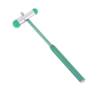 Ciocan neurologic cu două capete 6 x 18,4 cm din aliaj de zinc și ABS Ciocan diagnostic pentru testarea reflexului patelar și nervos 7