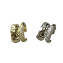 Circular Double Ear Cuff with Elegant Modern Punk and Hip-Hop Look Trendy Jewellery for Women with Clips for Daily Wear 2