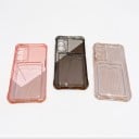 Čiré puzdro na Samsung Galaxy A35 s priehradkou na kartu Odolné Silnejšie rohy Rámček fotoaparátu Ohebné Na platobnú kartu alebo doklad 7