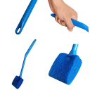Čistiaci kartáč na sklo akvária 40 cm Hubka na okná Škrabka na riasy Akvarijný kartáč Príslušenstvo Nástroj na čistenie akvária 3