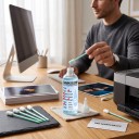Čisticí roztok na inkoust DTF a DTG Silný čistič tiskových hlav 100 ml Se 6 špachtlemi Pro Epson DX4 DX5 L1800 L805 L800 1390 I3200 5