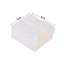 Čistící ubrousky na airsoftové zbraně sada 200 kusů 5 x 6 cm bavlněné vysoce absorpční bílé na čištění hlavně a údržbu zbraně 3