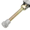 Clé à filtre à huile réglable à sangle 60–120 mm en acier outil universel argenté pour le démontage des filtres automobiles et motos 2