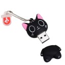Clé USB chat noir 3