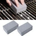 Cleaning Sponge for Grill from Foam Glass For Removing Burnt Residue and Food Remnants from the Grill Rack Porous Block 10 x 7 x 4 cm 2