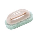 Cleaning Sponge with Plastic Handle for Scrubbing Washing Dishes Cleaning the Bath and Tiles For Kitchen and Bathroom Dimensions 13.7 x 8 x 9