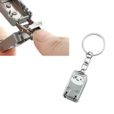 Clei rotative pentru unghii cu pandantiv în formă de pisicuță Instrument pentru îngrijirea unghiilor Clește pliabil din oțel inoxidabil pentru unghii 6