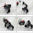 Clemă pentru șnorkel 4 x 3 cm Prindere pentru ochelari de scufundare Suport universal pentru șnorkel Conector de rezervă pentru mască 3