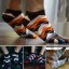Členkové prstové ponožky so vzorom 1