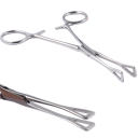 Clește pentru piercing cu deschidere triangulară din oțel inoxidabil Instrument profesional pentru manipulare precisă a piercingului 2