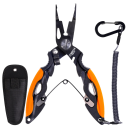 Clești multifuncționali pentru pescuit 12,5x7 cm din oțel inoxidabil 420 Tăietor de fir Îndepărtător de cârlige Foarfeci de pescuit pentru exterior Accesorii 3
