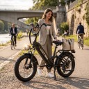 CLEYTRO XC20 Adult Off-Road Electric Bike 48 V 15.6 Ah Range up to 100 km Fat Bike Low Step Black Off-Road 6