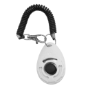 Clicker per cani con frequenza regolabile Strumento ultrasonico anti-abbaio Strumento di addestramento per animali Ausilio alla comunicazione 1
