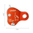 Climbing Belay Device 7.7 x 7.5 cm Aluminium Alloy 7075 For Rope 8–13 mm Load Capacity 100 kg 5
