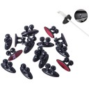 Clip de fixation pour câble 10 pièces 3