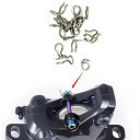 Clip di molla per freni a disco per bicicletta clip di fissaggio a perno accessori per componenti ciclistici 5 pz 3