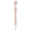 Clip en silicone pour tétine Girafe avec lien et pince Silicone doux Support pour tétine pour bébés et nourrissons À attacher aux vêtements 5