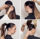 Clip-in hestehale-parykke J318 2