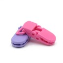 Clip in plastica per ciuccio - 5 pz 4