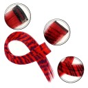 Clip in pramínek vlasů se vzorem 45 cm syntetické vlasy 6 g pro barevné oživení účesu a rychlou úpravu vzhledu 12