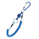 Clip magnético de pesca con mosquetón y muelle de seguridad máx. Soporte magnético resistente para aparejos de pesca de 150 cm. Clip de liberación rápida para alicates, redes de aterrizaje y accesorios. 3