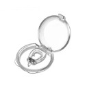 Clip nasal anti-ronflement Clip nasal transparent en silicone pour limiter le ronflement Correcteur nasal contre le ronflement Aide soulageant le ronflement 1
