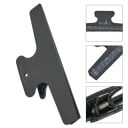 Clipe de Notas 150 x 50 mm Suporte Universal para Folhas Forte Clipe de Molas ABS Suporte Preto para Notas Acessórios para Músicos 2