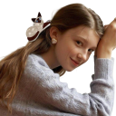 Clips de păr pentru femei Pisică 3,7 x 7 cm Clip decorativ mic Agrafă drăguță pentru păr Accesoriu stilat pentru coafură 2