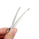 Clips en acier inoxydable pour cheveux 5