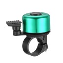 Cloche de vélo 5 x 3,5 cm en alliage d'aluminium Son clair et fort Convient pour guidons de 22,2 mm Installation facile Accessoire de vélo 5
